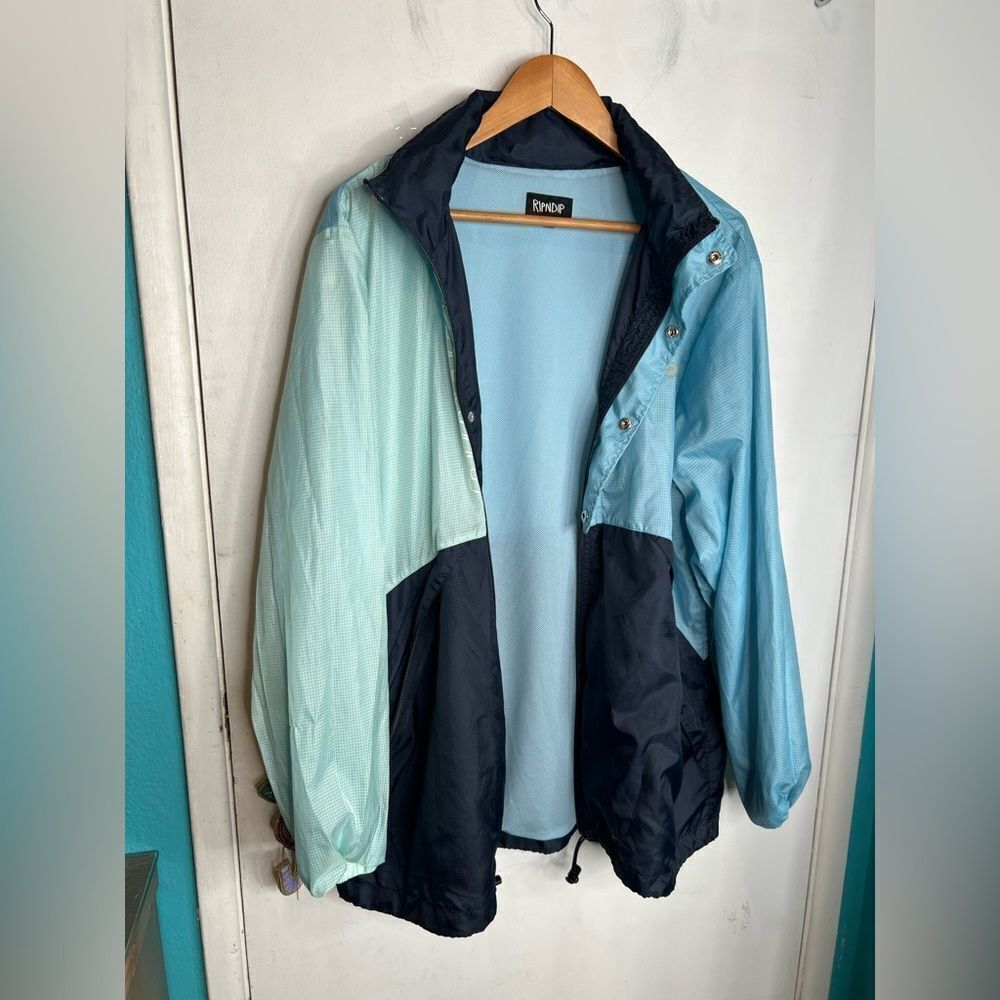 Rip N Dip Chroma Colour Block Jacket - Blue - XL windbreaker water proof